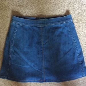 Express Jean skirt